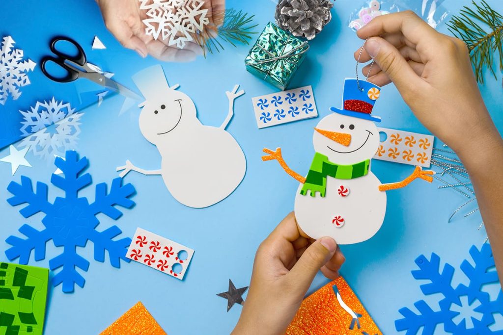 Decorating Snowflakes