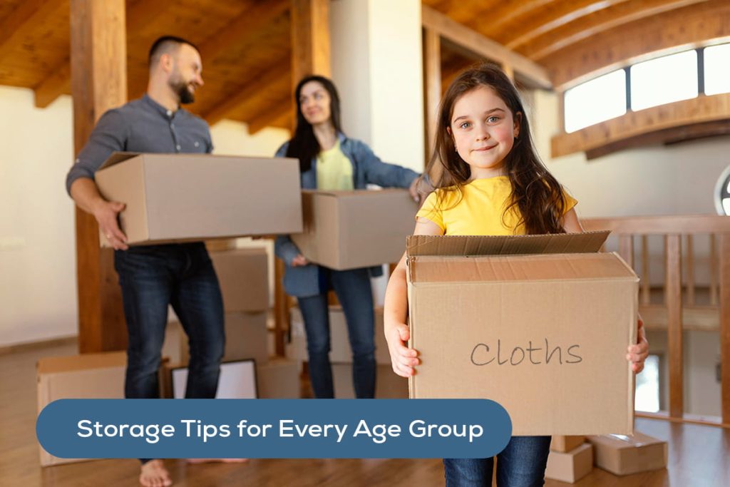 how to store seasonal kidswear