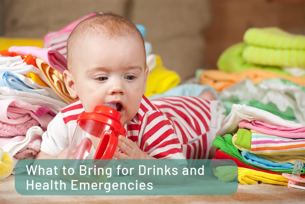 what to pack for baby during summer outings