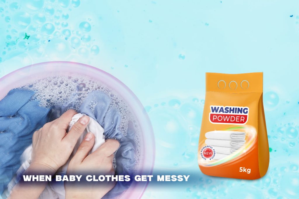 how to wash newborn clothes