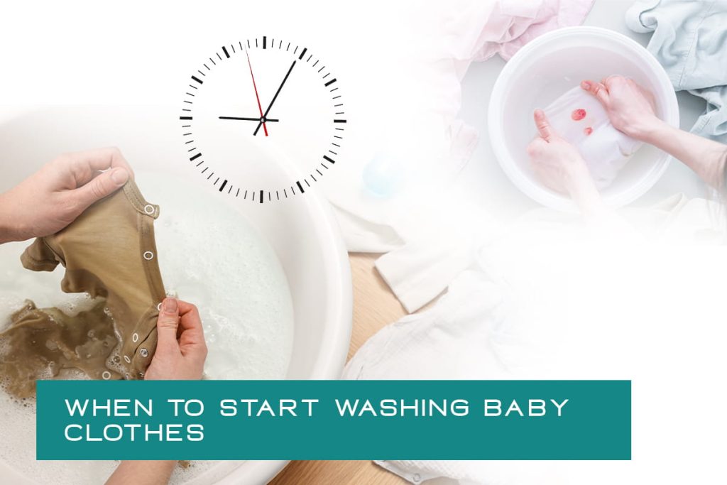 how to wash newborn clothes